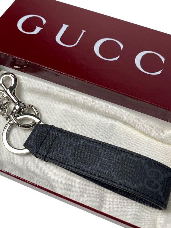 Gucci Handbags - Gucci GG Supreme Marmont Key Ring Charm